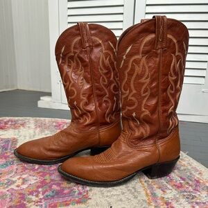 Brown Western Cowboy Boots 10 Men’s
